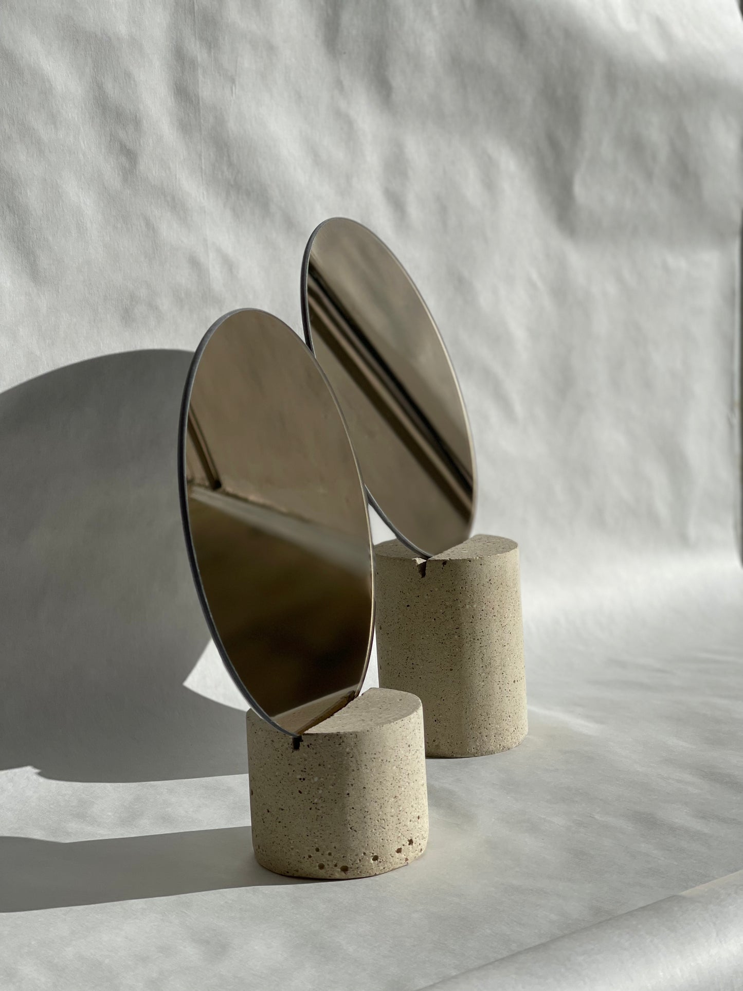 Organic Concrete Mirror